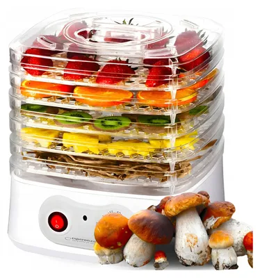 Obrázok produktu pre Esperanza EKD004 Food dehydrator Transparent White 250 W