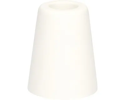 Obrázek produktu pro Walteco Dveřní zarážka, průměr 50x60mm, k našroubování, bílá
