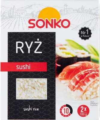 Image de Sonko Riz à sushi 200 g (2 x 100 g)