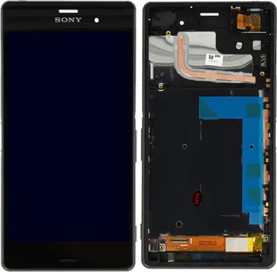 Produktbild von Sony Oberschale, Touchscreen + LCD Display Einheit für Xperia Z3 schwarz