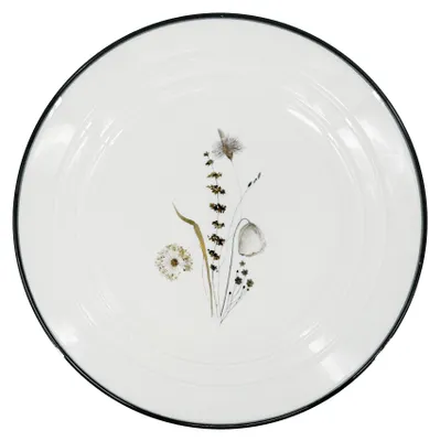 Zdjęcie produktu dla Porcelanowy talerz deserowy Nostalgie Meadow, 21 cm