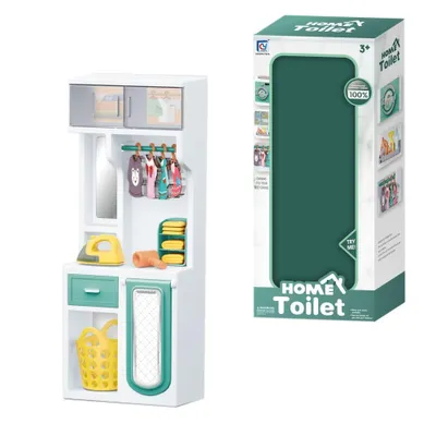 Obrázek produktu pro Sada koupelnového nábytku – Žehlení (hračky, hraní rolí)