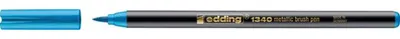 Immagine prodotto di edding 1340 metallic Pinselstift blau-metallic 10 Stück Verkaufseinheit 665704 4057305046352