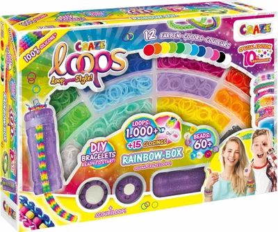 Produktbild von Craze LOOPS Rainbow Box