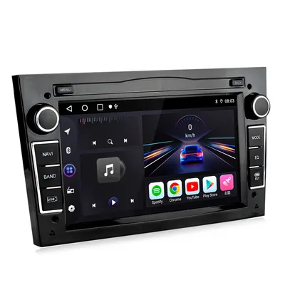 Produktbild von Carplay Android Radio 2+64GB Do Opel Corsa C D Vectra C Astra H Antara Zafira B Combo C Navi Bluetooth DAB+ RDS