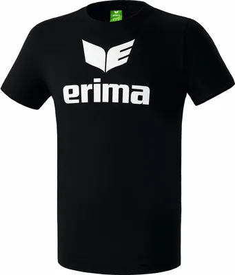 Produktbild von Erima Promo T-Shirt Herren - Schwarz / Weiß