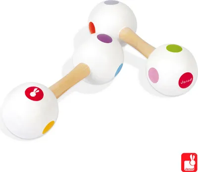 Image de Janod Confetti Maracas, 1st.