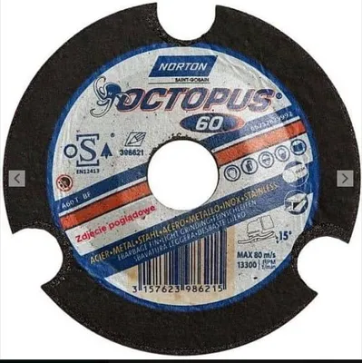 Immagine prodotto di Norton tarcza.szlif 125 mm p60 octopus