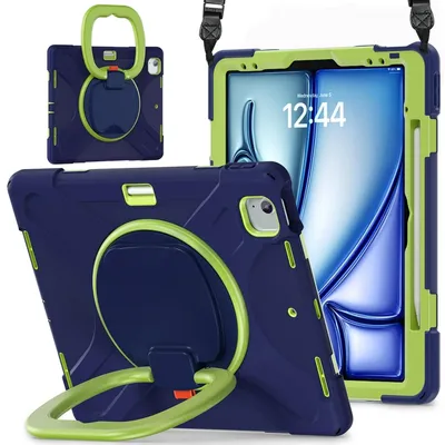 Immagine prodotto di Custodia in plastica per Apple iPad Air 13 2026 / 2025 - Custodia ibrida con supporto