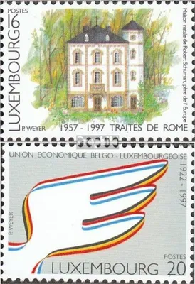 Produktbild von Briefmarken Luxemburg 1997 Mi 1416-1417 (kompl.Ausg.) gestempelt Jahresereignisse
