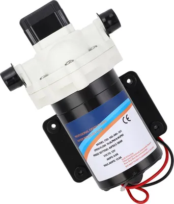 Obrázek produktu pro Čerpadlo na čerstvou vodu pro obytné vozy, 12 V DC, 4,0 GPM, 45 PSI, samonasávací membránové pro námořní jachty a karavany