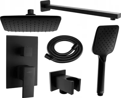 Immagine prodotto di Mexen Uno DR62 set doccia incasso, nero - 71435DR62-70