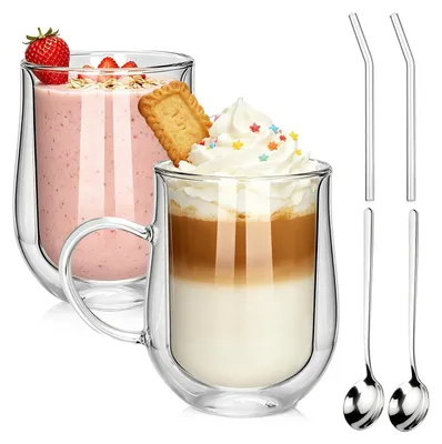 Image de Verres à latte macchiato à double paroi, 2 pièces, 480 ml