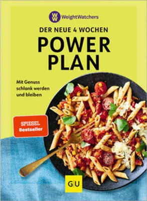 A cookbook cover featuring a plate of pasta and promotional text.
