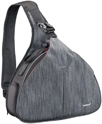 Obrázok produktu pre Mantona Triangular Camera Bag Grey Sling systém DSLR a systémové fotoaparáty
