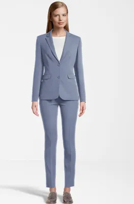 Produktbild von Vestino Damen Hosenanzug Slim fit 5828-34, 5828-36, 5828-38, 5828-40, 5828-42, 5829-34, 5829-36, 5829-38, 5829-40, 5829-42, 5918-34, 5918-36, 5918-38, 5918-40, 5918-42 906371 dusty blue 40