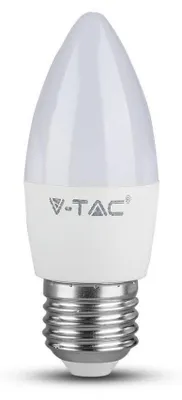 Immagine prodotto di V-TAC VT-1821 Lampadina led candela 4.5W E27 lampada bianco freddo 6500K - SKU 2143441