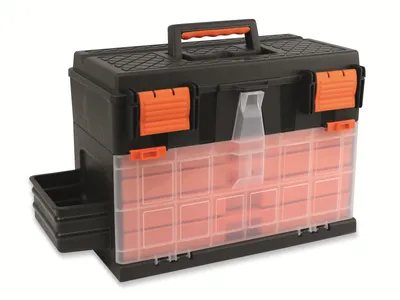 Obrázek produktu pro Obecný skladovací box s 8 krabičkami na sortiment 45 x 26 x 32 cm