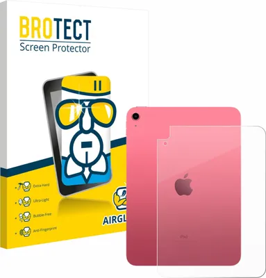 Produktbild von BROTECT Schutzglas für Apple iPad A16 11" 2025 (Rückseite, 11. Gen.) Schutzfolie Panzer Folie Glas Display Schutz klar