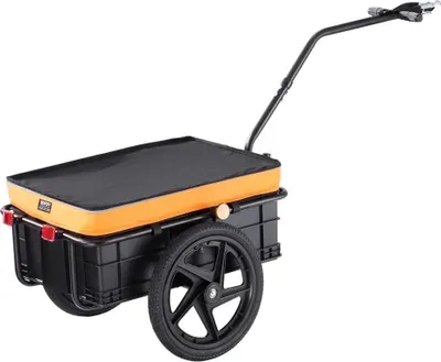 Zdjęcie produktu dla Przyczepka rowerowa cargo 88kg składana z pokrowcem do transportu