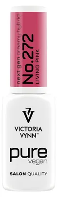 Image de Victoria Vynn | Pure Creamy Hybrid 272 Living Pink - 8 ml - Vernis à ongles crémeux - Pigmentation intense - Végétalien