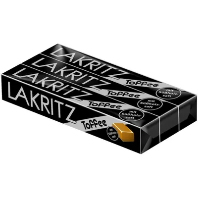 Produktbild von Perfetti van Melle Lakritz Toffee 3x41g