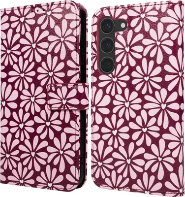 Image de imoshion Bibliothèque design pour le Samsung Galaxy S23 - Bloom Love Blush