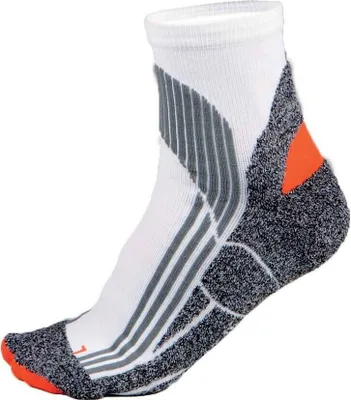 Produktbild von Kariban Proact - Sportsocken für Herren/Damen Uni PC6385 (34 EU - 38 EU) (Weiß/Grau)