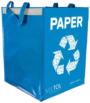 Productafbeelding van Afvalscheidingstas SORT EASY PAPER EN, 30 x 30 x 40 cm, 36 l