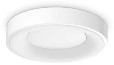 Image de Plafonnier contemporain Planet Metal Blanc Led Intégré 17W 3000K Ip20