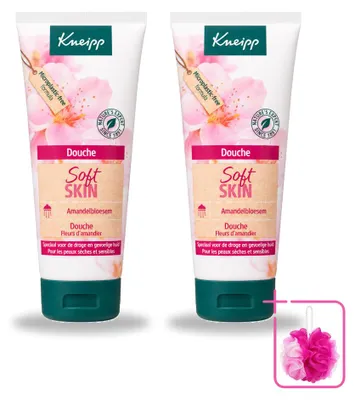 Zdjęcie produktu dla 2 sztuki żelu pod prysznic Kneipp Mandelblüte, 75 ml, zestaw ekonomiczny