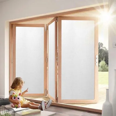 Immagine prodotto di Pellicola oscurante per finestre - Antiriflesso - Anti-UV - 80 x 1000 cm - Vetro bianco opaco