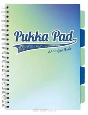 Zdjęcie produktu dla Kołozeszyt Pukka Pad Project Book A4 morski Seafoam