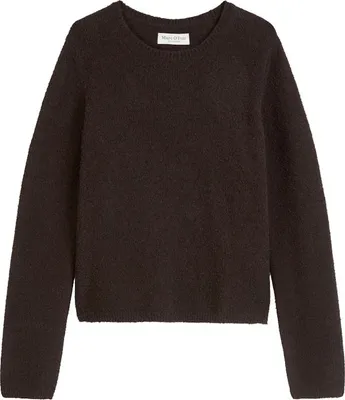 Produktbild von Marc OŽPolo Casual (318) Pullover, longsleeve, boat neck, dark coffee 796 796 L