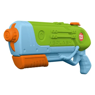 Produktbild von Wasserpistole Kinder Pump-Funktion bis 9m (Thunder | Tornado | Battle) Playtive
