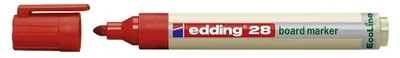 Produktbild von Edding 28 EcoLine, 1 Stück(e), Rot, Beige, Rot, Rund, 1,5 mm, 3 mm