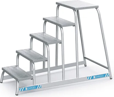 Produktbild von Zarges Aluminium Montagetritt starr AFA P 5 Stufen