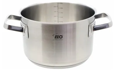 Image de ELO Profi Cuisine Pot Ø 20 cm, 4 l, acier inoxydable ELO 24220