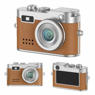 Produktbild von Mini Vlog Kamera für Kinder 1080P, tragbare Digitalkamera mit Akku, Foto Video & Audio, ideal Geschenk für Mädchen & Jungen