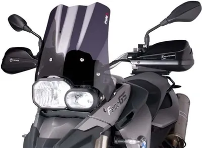 Produktbild von PUIG 4670N Tourenscheibe  passend fuer BMW F650GS Schwarz