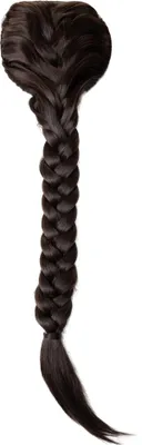 Produktbild von WIG ME UP Haarteil Zopf geflochten lang braun T1402-6