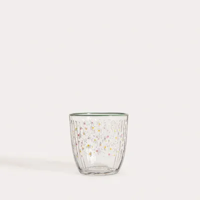 Produktbild von HOMLA GARDINO FLOWERS Glas mit kleinen Blumen 0,25 l