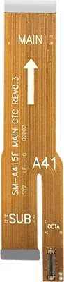 Produktbild von Clappio, Motherboard Flexkabel Ersatzteil, Verbindungskabel für Samsung Galaxy A41, Schwarz
