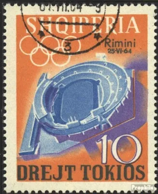 Produktbild von Briefmarken Albanien 1964 Mi 838 (kompl.Ausg.) gestempelt Sportbriefmarkenausstellung