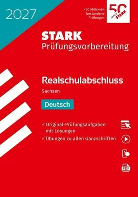 Immagine prodotto di STARK Deutsch - Realschulabschluss 2027 Sachsen - Prüfungsvorbereitung