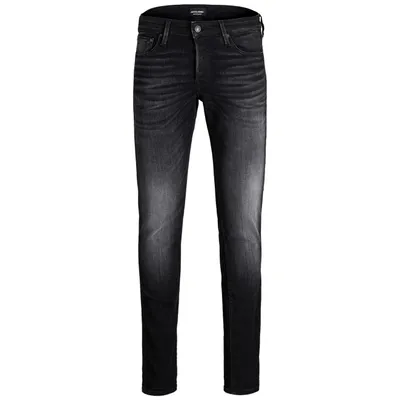 Image de Jack & Jones pantalon en tissu pour hommes en noir noir 1295-00-00264