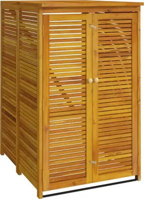 Obrázok produktu pre vidaXL Box na odpadky na 1 odpadkový kôš 70x89x117 cm masívne drevo akácia