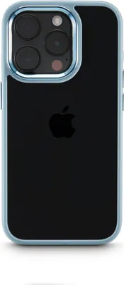 Produktbild von Hama 00136020, Cover, Apple, iPhone 15 Pro, 15,5 cm (6.1"), Blau, Transparent