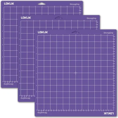 Immagine prodotto di LOKLiK Tappetino da taglio Plotter - Confezione da 3 - Viola