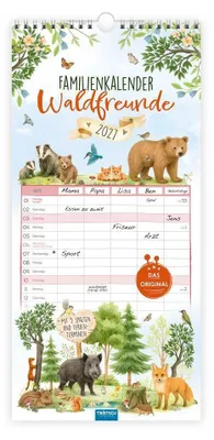 Produktbild von TRÖTSCH - Familienkalender Waldfreunde 2027